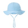 LJCZKA Adjustable Sun Hat Kids with Chin Strap, Cute Toddler