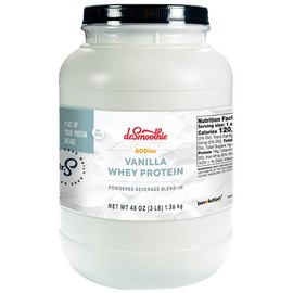Dr. Smoothie ADDINS Vanilla WHEY Protein 3 Lb. Jar