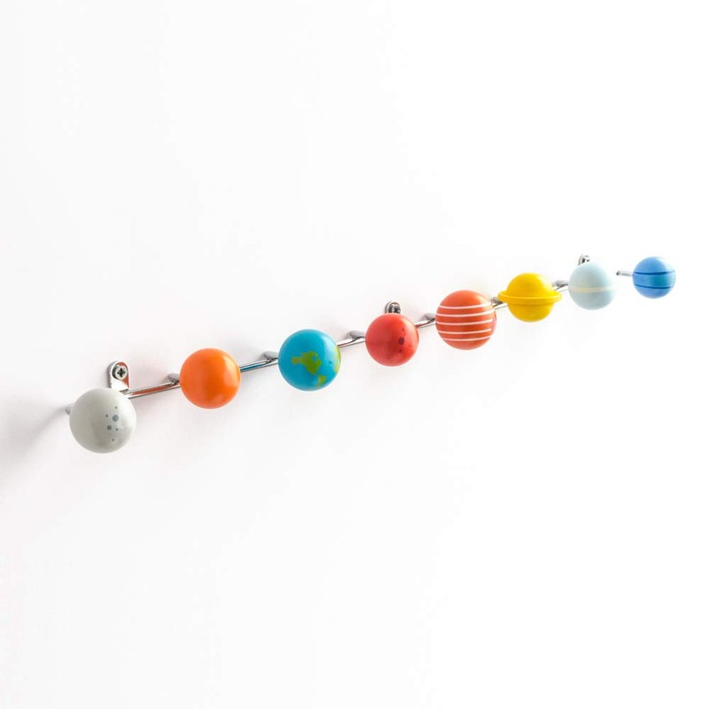 SUCK UK Solar System Coat Hooks - Decorative Wall Mounted