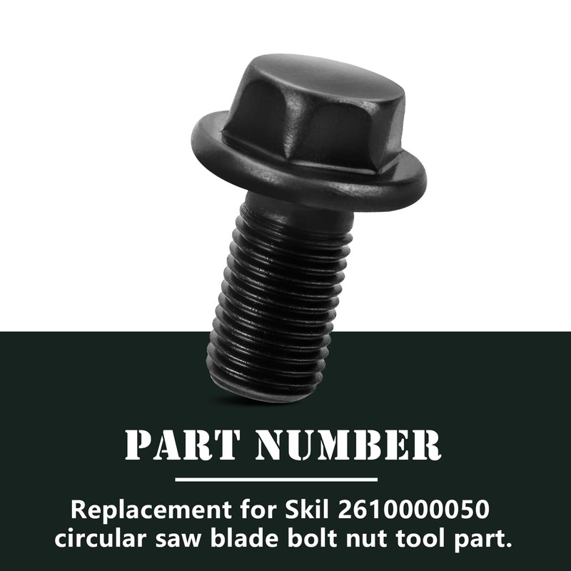 2610000050 Blade Nut Bolt, Circular Saw Replacement for Skil Blade