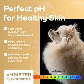 AROMAPET Aloe & Argan Oil Moisture Care (Fresh Fluffy Shine) Dog Shampoo - Deodorizing Dog Shampoo Chamomile - Great for Pomeranian & Long Double Coats - Gentle, Hypoallergenic.