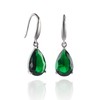 namana Silver Pear Drop Earrings for Women and Teen Girls,