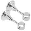 BESPORTBLE 2pcs 28mm Curtain Pole Ceiling Bracket Ceiling Curtain Pole