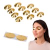 Disposable Sun Bed UV Protection Tanning Eye Gold Sticker Cones