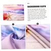 FUNOMOCYA Tapestry Wall Hanging Seaside Landscape Decor for Bedroom Chic