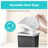 Replacement Reusable Zipper Dust Bags Compatible with iRobot Roomba i1