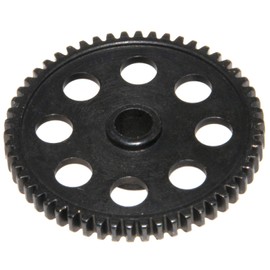 7591 Spur Main Gear Compatible with 1/18 Traxxas LaTrax Upgrade Rally Teton Desert Prerunner SST Ford Fiesta RC Car Steel Part Replace(54T)
