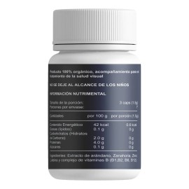 Oculax Arándano Luteína Multivitamínico Cápsulas Salud Visual