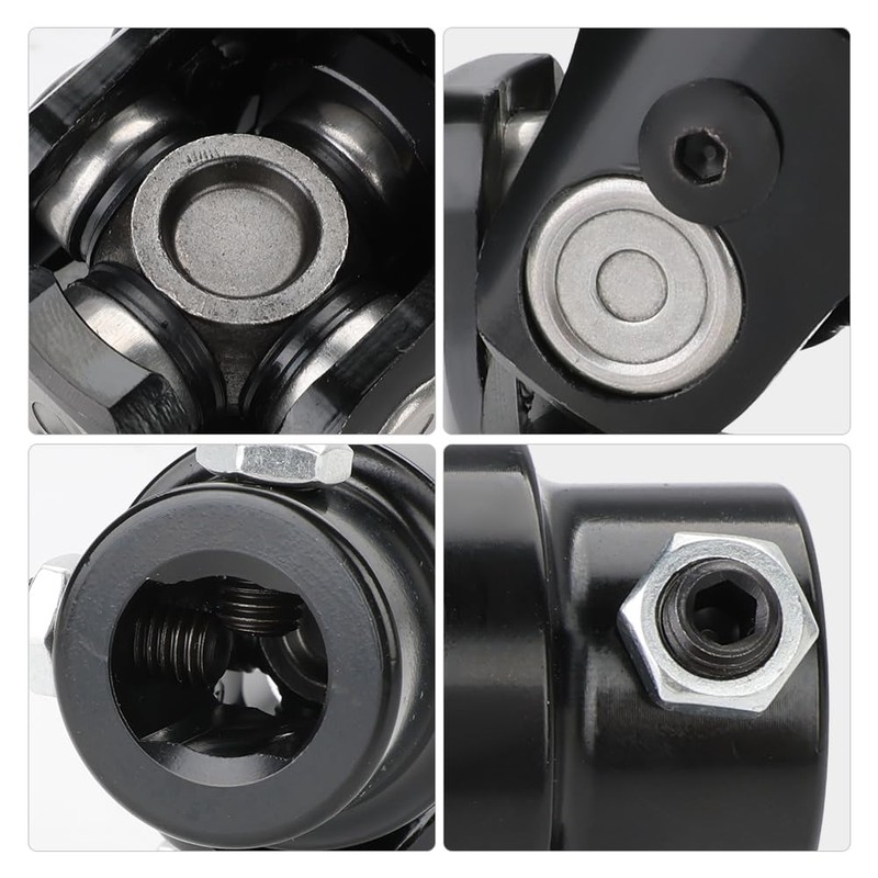 WMPHE 5/8"-36 Spline x 3/4" DD Single Steering Shaft Universal