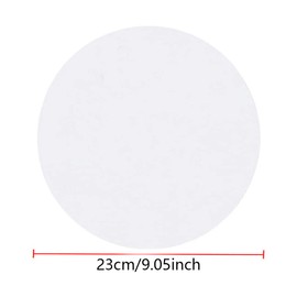 XHNFCU Pack of 150 9 inches (23 cm) round parchment paper, non-stick baking paper, for burger press, cakes, baking, air fryers (9 inches)