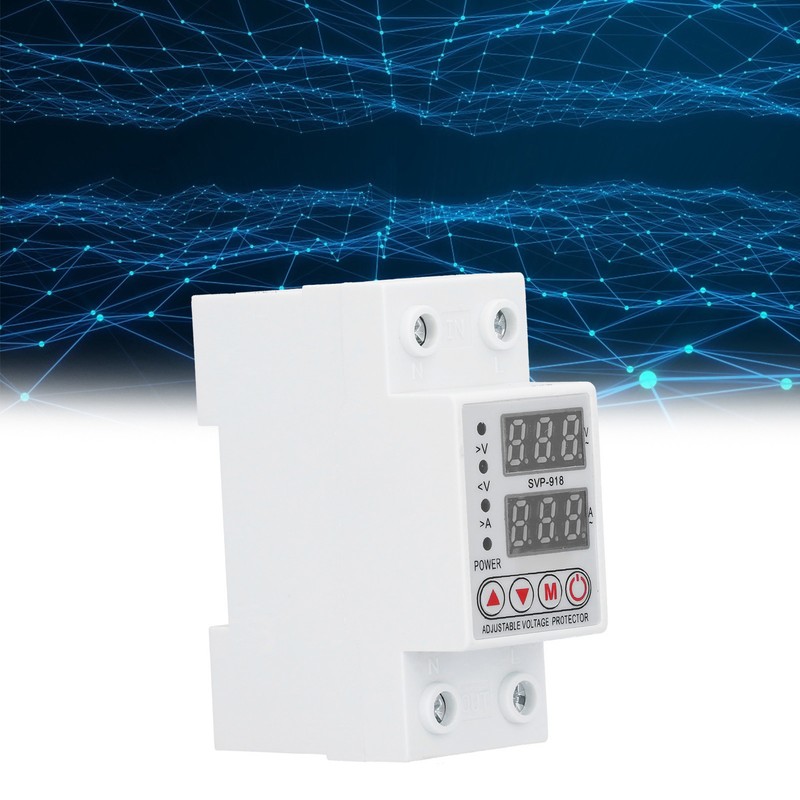 Overvoltage Protector Adjustable Voltage Current Automatic Reset Circuit Protection Device