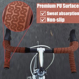 Senston Bicycle Handlebar Tape Road Bike, Non-Slip and Shockproof Grip Tape Mountain Bike Handlebar Tape for Cycling Bicycle
