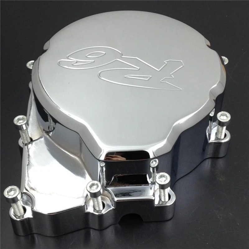 Secret-E Motorcycle Engine Stator Cover For Yamaha YZF-R6 2006-2024 Chrome