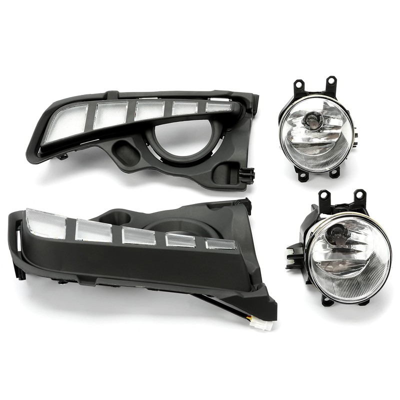 Kojem LED Daytime Running Lamp Fog Light Compatible with 2017-2019