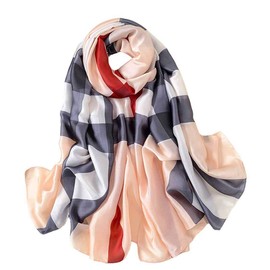 Acotavie Scarfs for Women Fashion Scarves Long Satin Silk Feeling Scarf Lightweight Sunscreen Shawls, Ge-02, 180 * 90CM