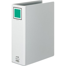 Kokuyo K2F-ETB680C File Tube File K2 Double Opening, A4 Vertical, 800 Sheet Capacity, 2 Holes, Silver