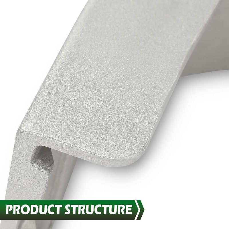 GRAND ORANGE Corner Cap Bracket Pontoon Boat Aluminum C-Shaped