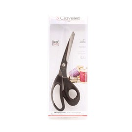 3 Claveles 124 – 9.5 Trimmer Scissors, Stainless Steel, Mango Nylon