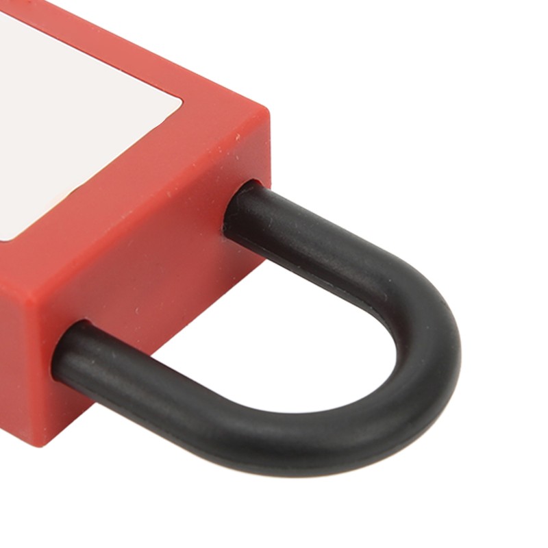Lock Circuit Breaker Lockout Alloy Serrated Nylon Padlock 25mm Lockhole