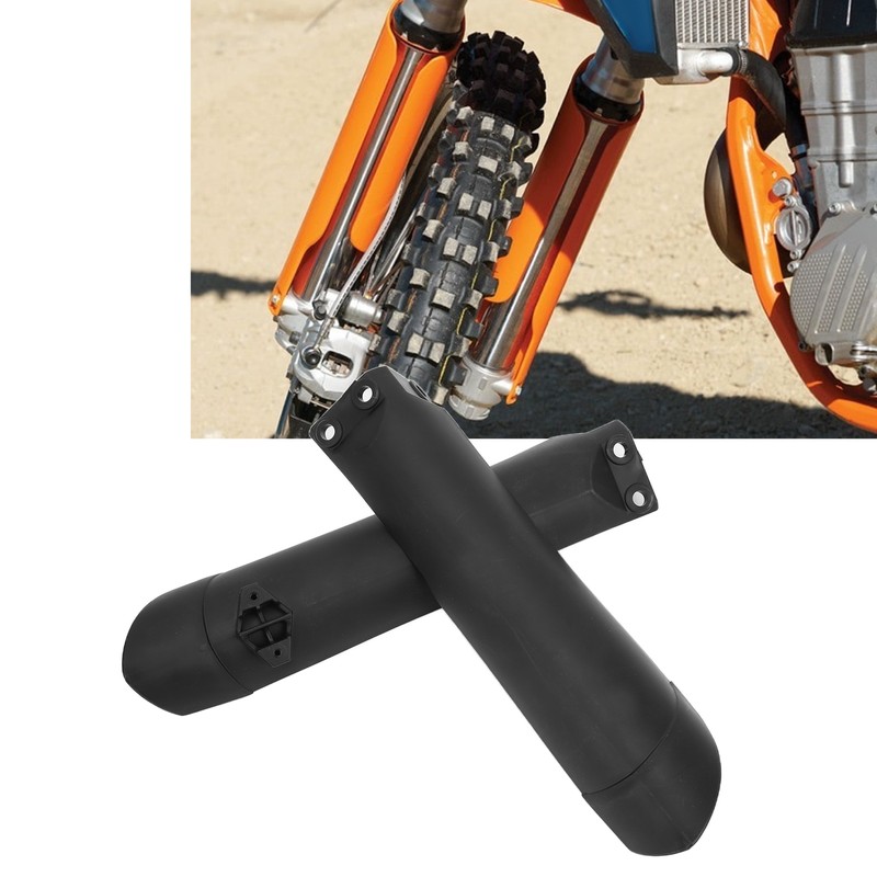 Motorcycle Front Shock Absorbing Protection Board Plastic Frame Guard Fork