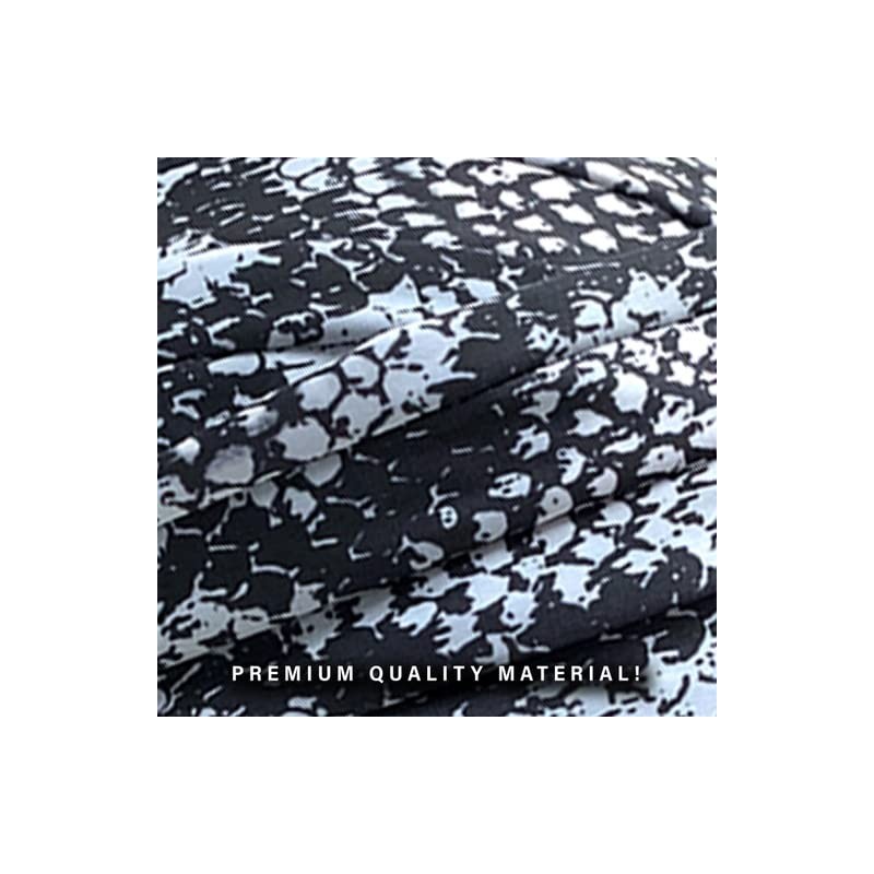 Evolve Silky Turban - Silver Animal Print