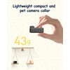 Camlance 2K Pet Collar Camera with Phone App 32GB SD