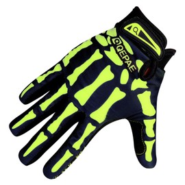 Triwonder Cycling Gloves Mountain Road Biking Riding Gloves Breathable Wear-Resisting Shock-Absorbing for Men and Women (Green - Full Finger, XL)