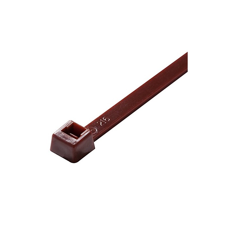 100 x Brown Cable Ties - 100mm x 2.5mm (Zip