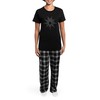 CafePress Spider Web Women's Dark Pajamas Womens Novelty Pajama Set,