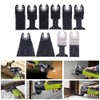 10Pcs Universal Saw Blade Oscillating Multi Tool High Carbon Steel