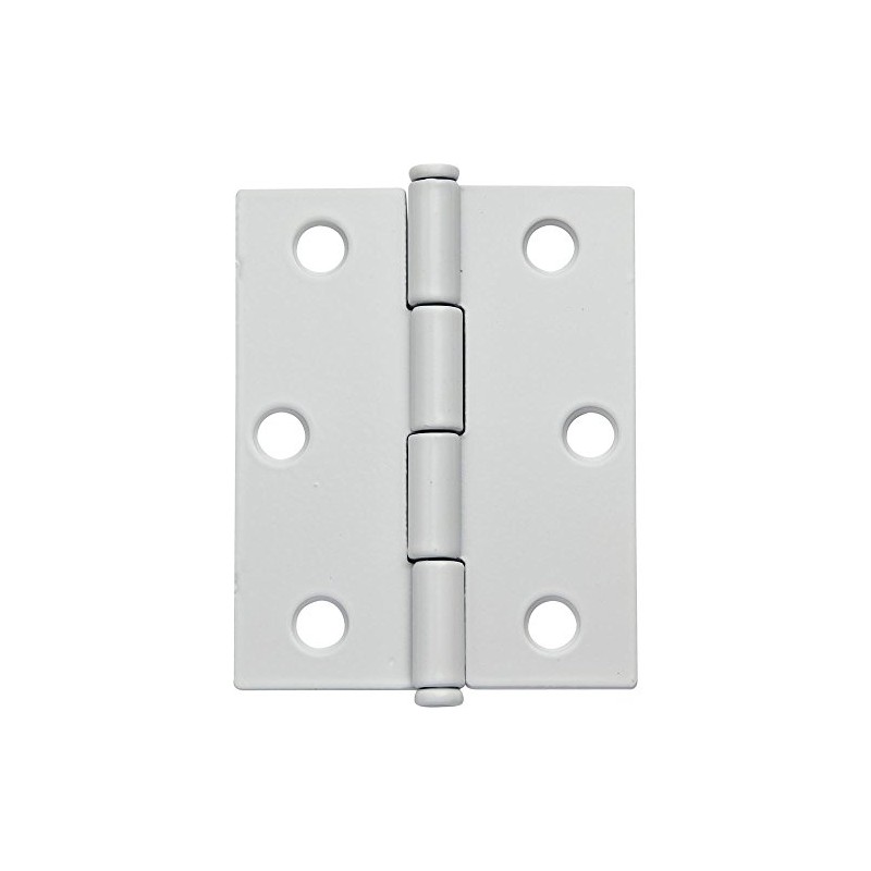 Flat Tipped Butt Hinge w/Removable Pin, 2" x 2-1/2", Oil