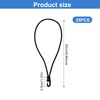 Heavy Duty Bungee Cords with Hooks, 25 PCS Small Bungee