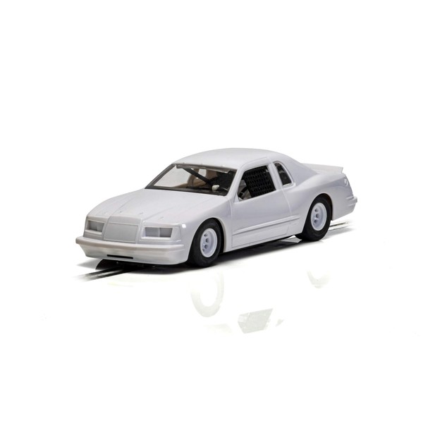 Scalextric Thunderbird Undecorated White 1:32 Slot Race Car C4077