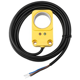 Baomain Ring Proximity Switch Ring Sensor BM-M68-30DN NPN, NO(Normally Open) 30mm Diameter Sensor Screw Machine Feeding Detection and Counting