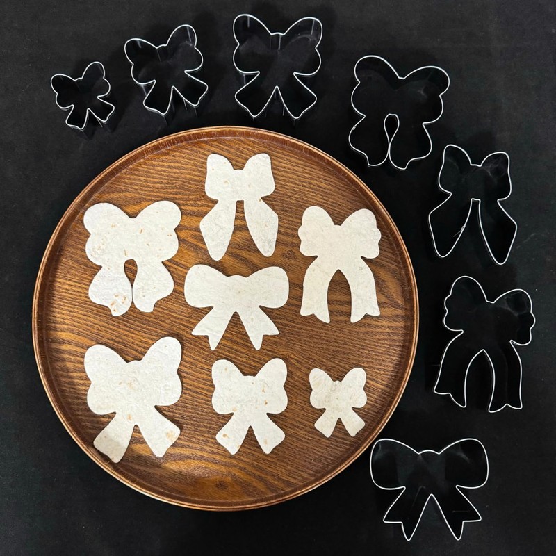 Autumn cookie cutter set (bow set)