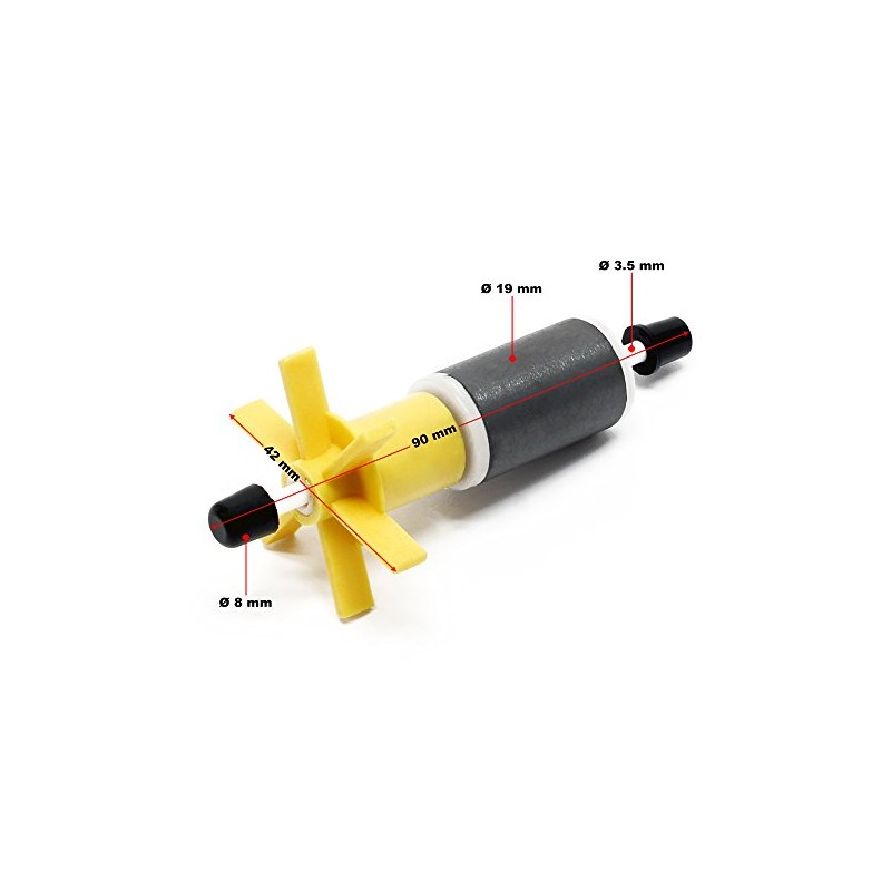 Ersatzteil für SunSun Aquarium Außenfilter HW-303 Pumpenwelle