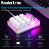 Koolertron 9-Key Mechanical Numpad with 2 Programmable Knobs, LED Backlit