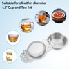 Guduling 3 Pcs Tea Strainers,Stainless Steel Tea Strainer,Teas Strainer Fine