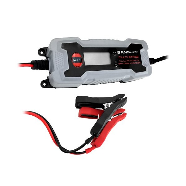 LCD Display Automatic Smart Battery Charger - 2 Year Warranty