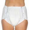 Suprima 1250 Unisex PVC Buttoned Briefs - lavender, size: xl