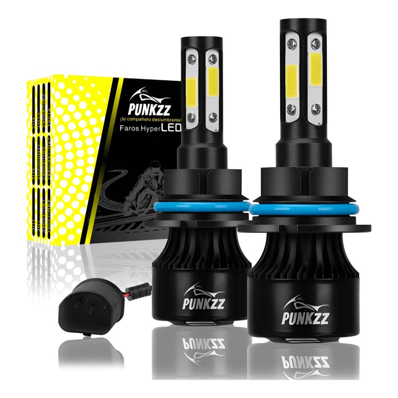 Kit De Faros Led Delanteros De 4 Lados H4 H13