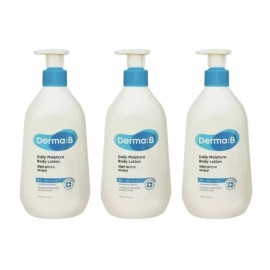 Dermave 더마비 데일리 모이스처 바디로션 더마디 우디향 400ml 3개 MJ Dermabee Daily Moisture Body Lotion Dermatude Woody Scent 400ml 3pcs MJ