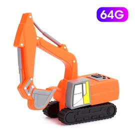 Silicone USB Flash Drive Excavator Memory Disk Computer Accessories Network Supplies 64G