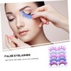 FOMIYES 2sets Long False Lashes Beauty Salon Eyelash Extensions for