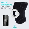 SEVEN MINE Rodillera Neopreno Con Varillas Laterales (Talla Universal, Centraje