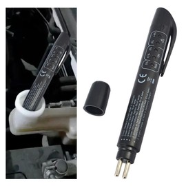 Brake Fluid Tester Pen with 5 LED Indicators，Car Brake Diagnostic Testing Tool DOT 3 DOT 4 DOT 5.1 Brake Fluid Liquid Tester