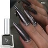 ROZYHIP Siver Collection Metallic Style Gel Nail 10ml, Color:RG01