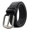 Rawa Leather Belt with Pin Buckle, Durable, Comfortable, for Casual,
