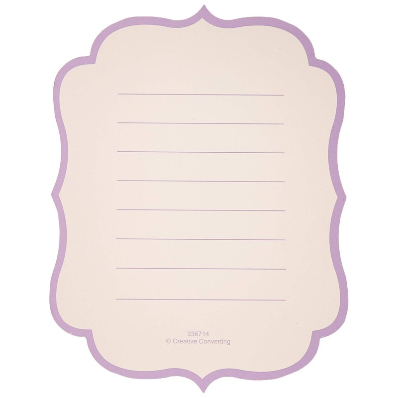 Creative Converting INVITATION PSCD, 0.04x4.5x5.9inc, IRIDESCENT