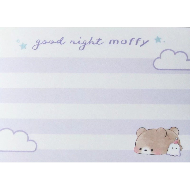 Kamio Good Night Moffy Mini Memo Pad (A Little Dream)~KAWAII!